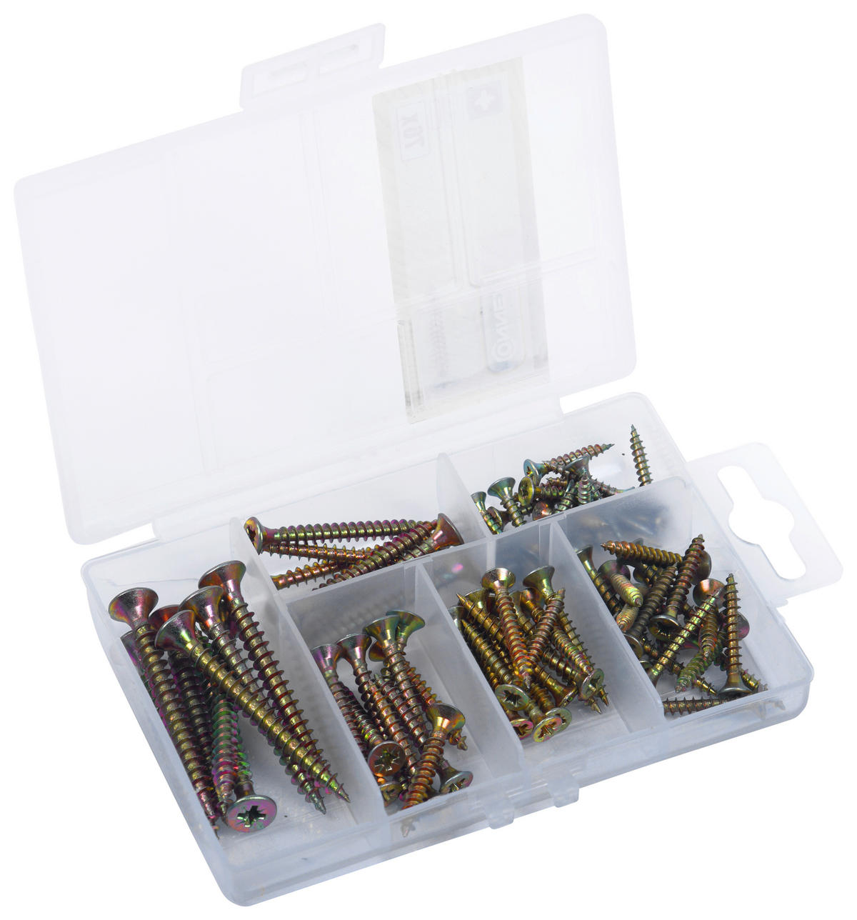 CONNEX Sortimentskasten 76 tlg. Sortimentskasten_Uni-Schrauben - CONNEX