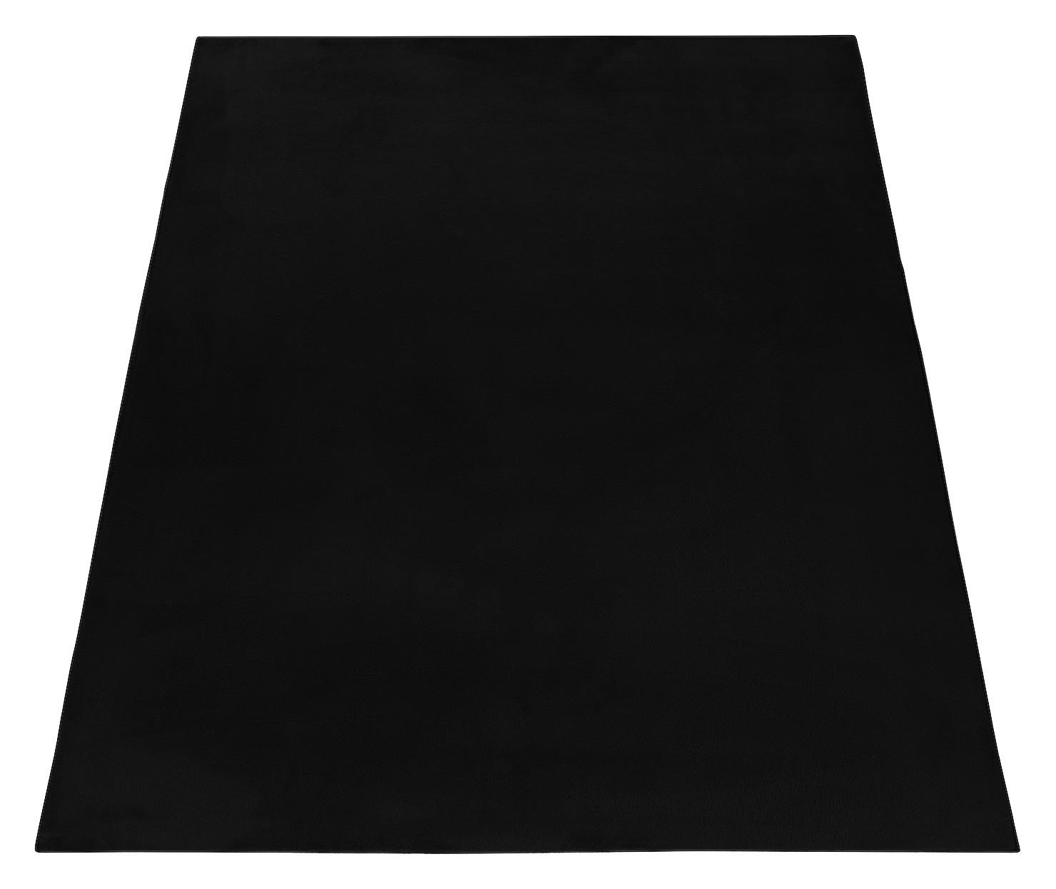 Ayyildiz Teppich POUFFY schwarz B/L: ca. 60x110 cm POUFFY - schwarz (60,00/110,00cm) - Ayyildiz