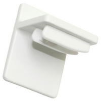 Boviva Klebeträger für Plissees weiß Klebeträger_4erPack - weiß - Boviva