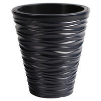 Prosperplast Pflanztopf Sand anthrazit Kunststoff H/D: ca. 44x39 cm Sand - anthrazit (39,00/44,00cm) - Prosperplast