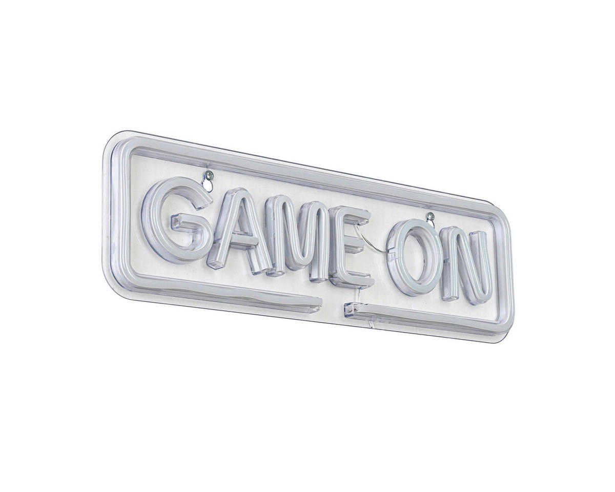 Nolo LED-Neon_Wandleuchte Acryl B/H/L: ca. 14x1,6x39 cm LED-Neon-Wandleuchte_Game - (39,00/14,00/1,60cm) - Nolo