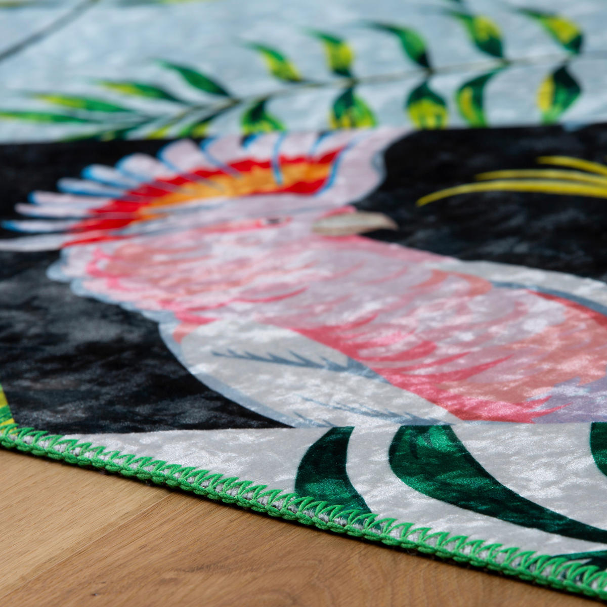 Obsession Teppich My Jungle Multi B/L: ca. 160x230 cm My Jungle - Multi/grün (160,00/230,00cm) - Obsession