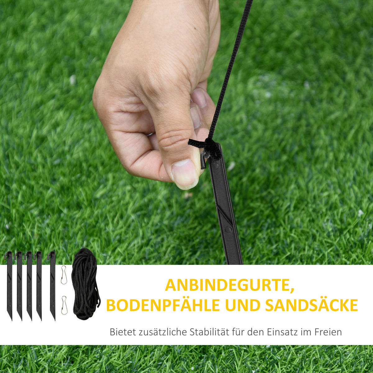 HOMCOM Aufblasartikel Aufblasbare_Weihnachtsdekoration - grün (180,00/85,00/123,00cm) - HOMCOM