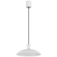 GLOBO Pendelleuchte weiß Metall H/D: ca. 150x40 cm 1.0 Brennstellen Rocha - weiß (40,00/150,00cm) - GLOBO