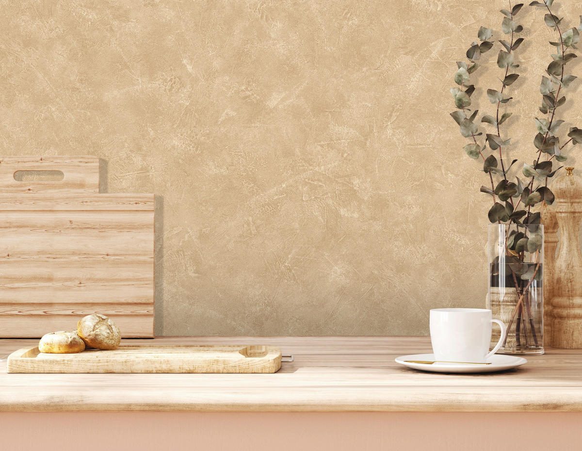 UGEPA Vinyltapete Struktur sandbeige B/L: ca. 53x1005 cm Vinyltapete_L48712 - sandbeige (53,00/1005,00cm) - UGEPA