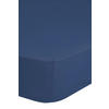 Baumwoll Spannbetttuch Spannbetttuch-Baumwolle 90x200cm - jeansblau (90,00/200,00cm) - Good Morning