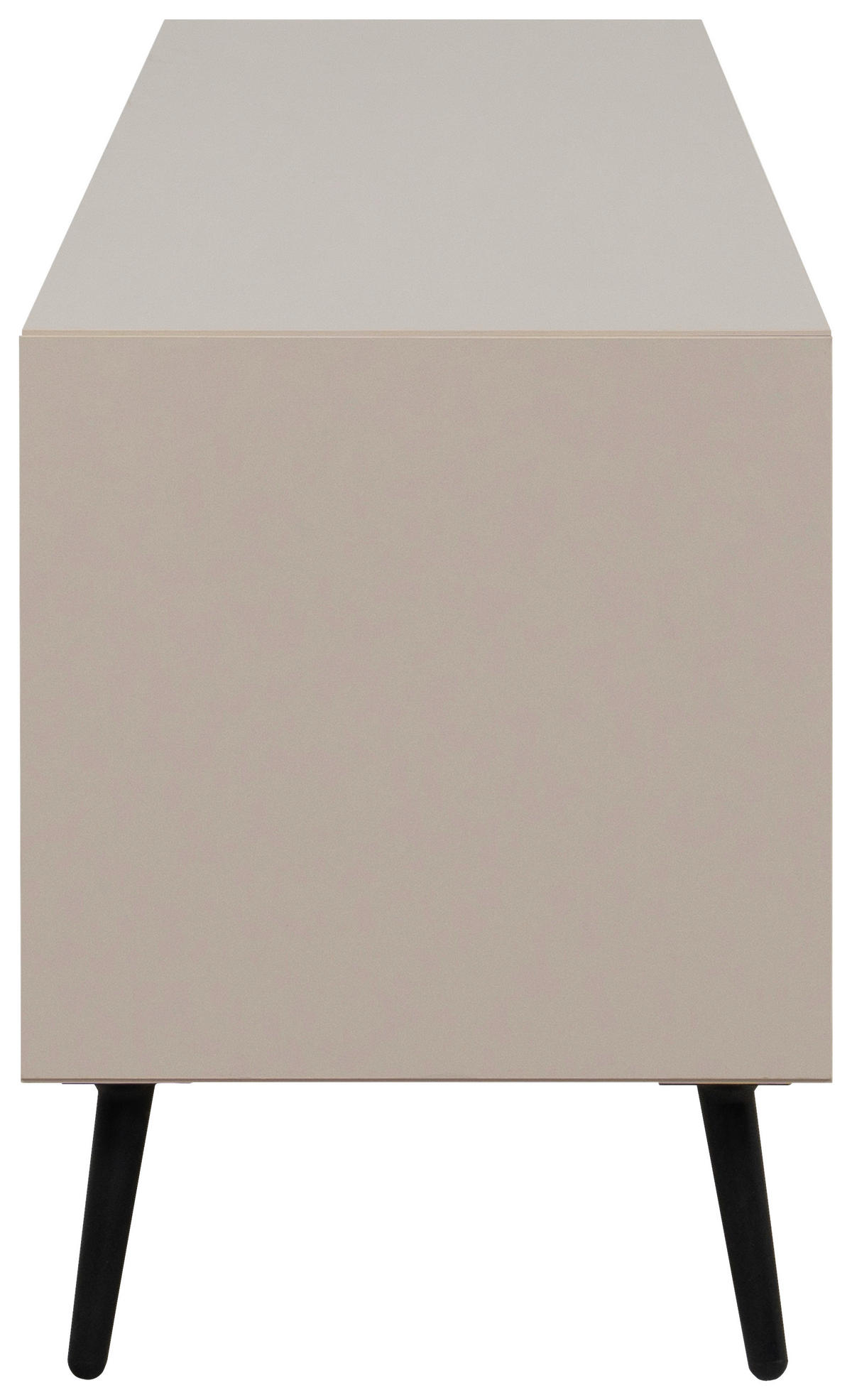 Lowboard Arona sand schwarz B/H/T: ca. 175x50x38 cm Arona - sand/schwarz (175,00/50,00/38,00cm)