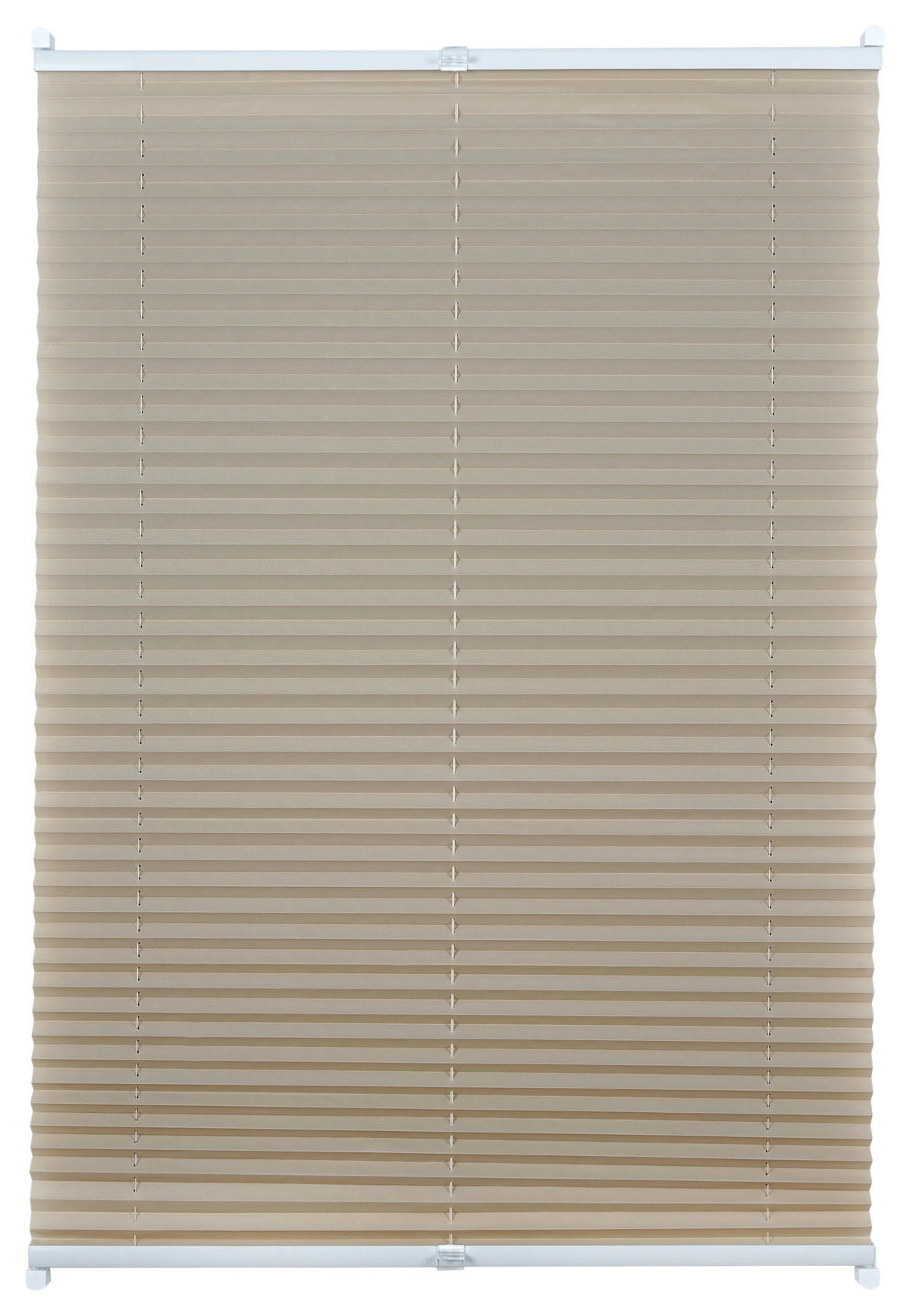 Hochwertiges Klemmplissee sand B/L: ca. 80x130 cm Hochwertiges_Klemmplissee_Free - sand (80,00/130,00cm)