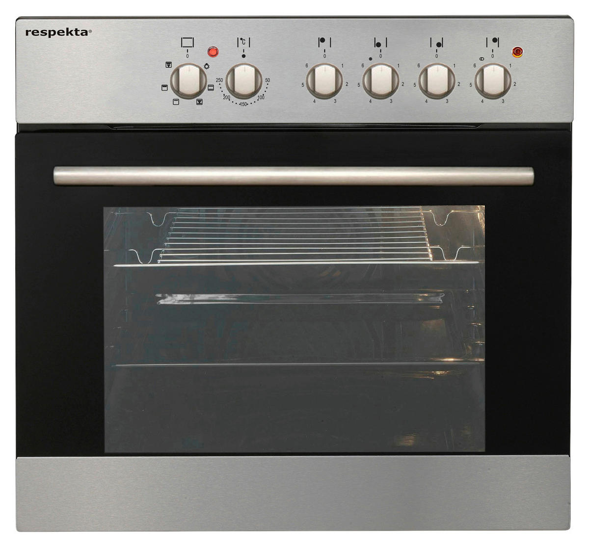 Respekta Küchenblock Premium grau hochglänzend B/H/T: ca. 270x200x60 cm Premium - Eiche/grau (270,00/200,00/60,00cm) - Respekta