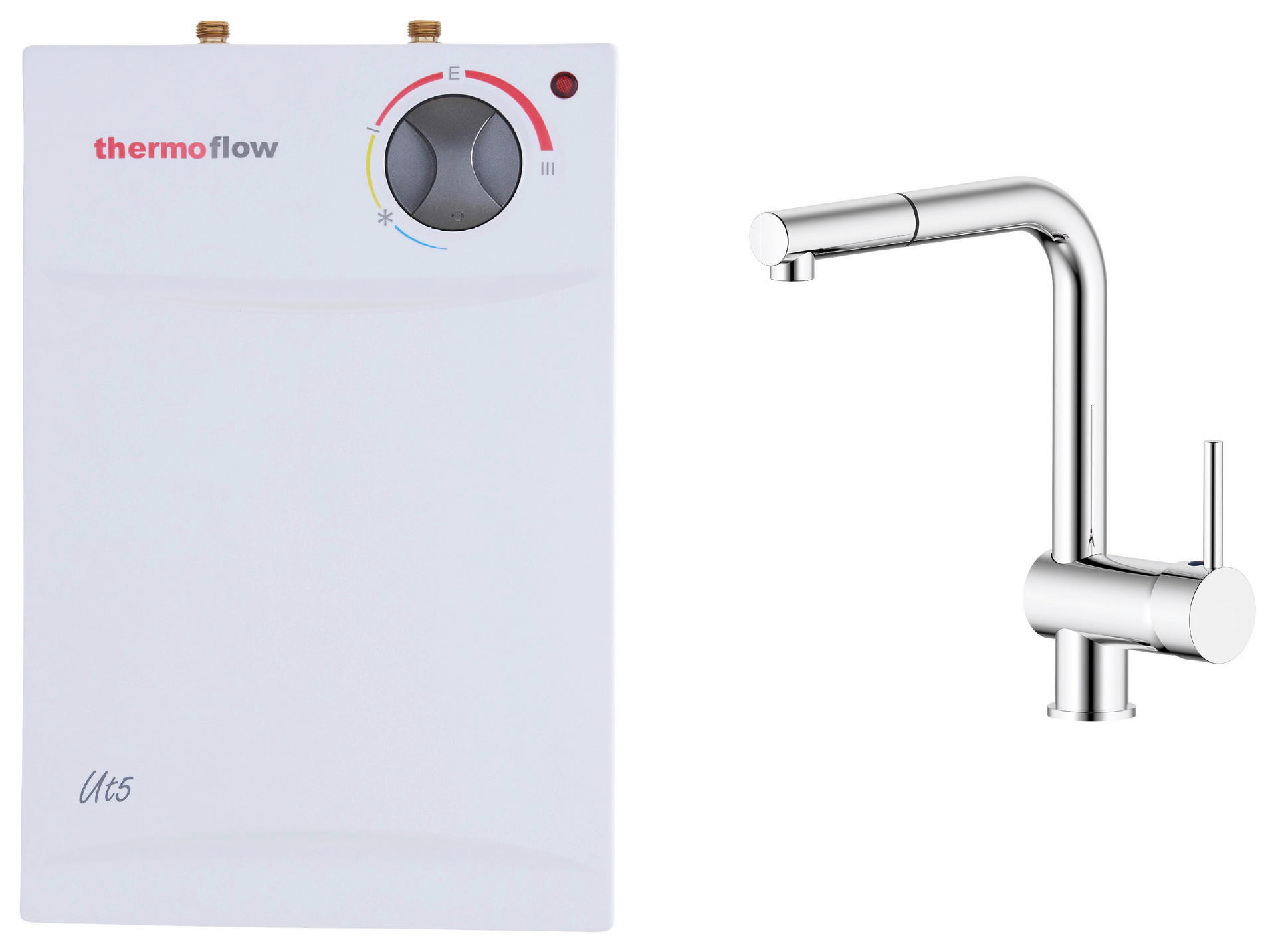 Respekta Untertischspeicher-Set Thermoflow weiß B/H/T: ca. 27x42x18 cm Thermoflow - weiß (27,00/42,00/18,00cm) - Respekta