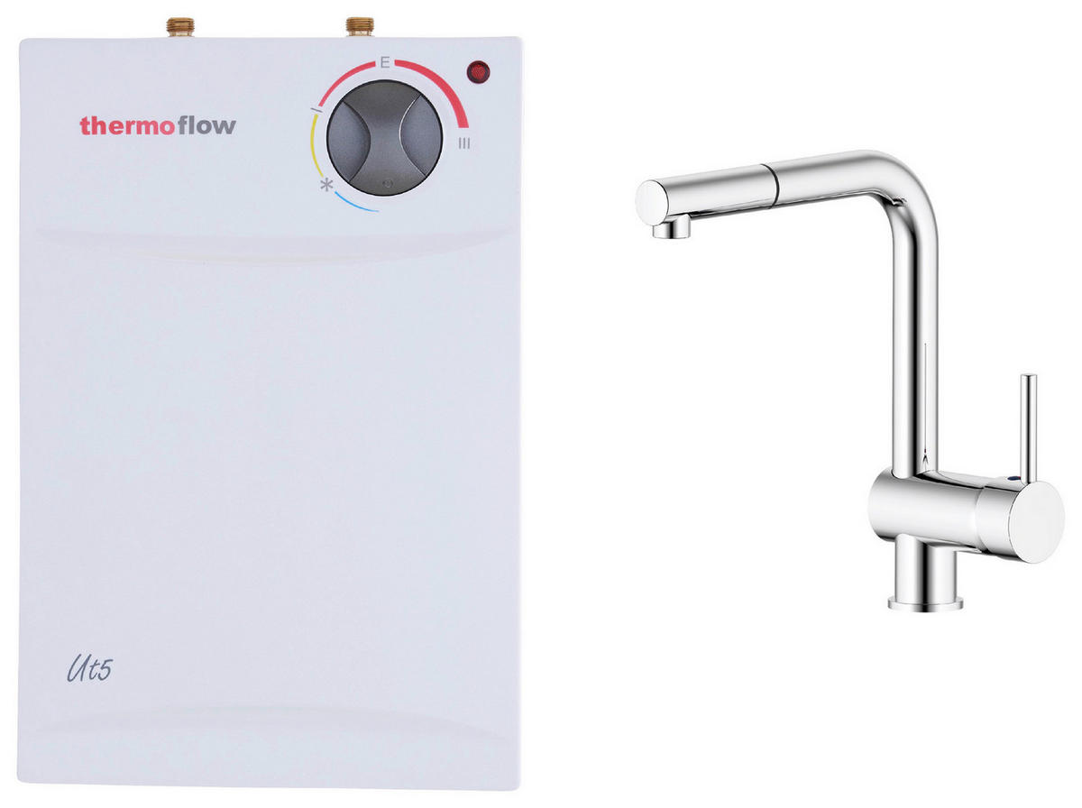 Respekta Untertischspeicher-Set Thermoflow weiß B/H/T: ca. 27x42x18 cm Thermoflow - weiß (27,00/42,00/18,00cm) - Respekta