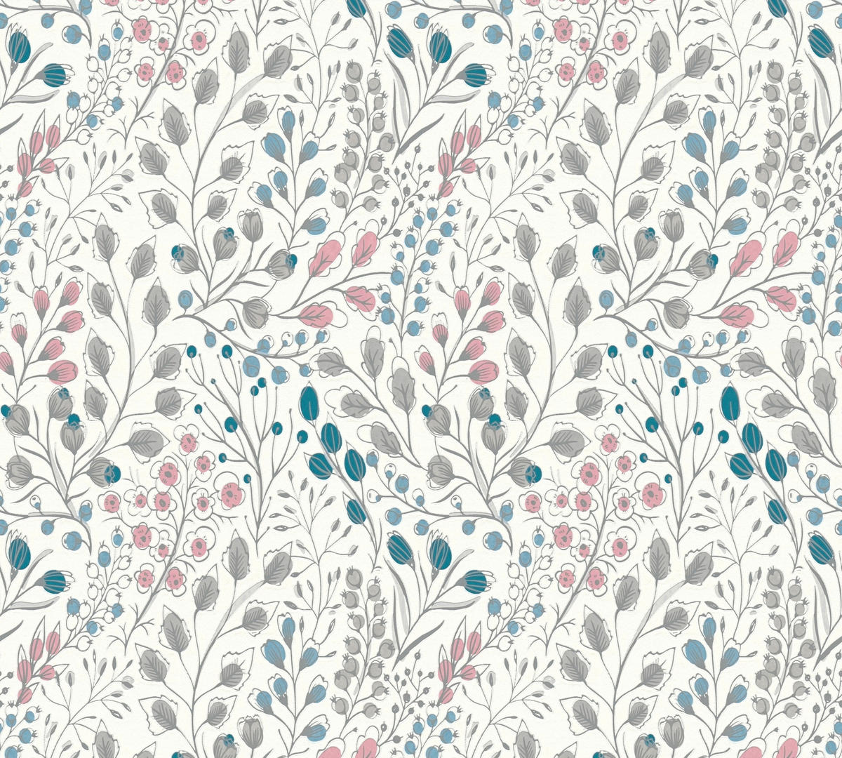 A.S.Creation Vliestapete Attractive 2 Floral weiß B/L: ca. 53x1005 cm Attractive 2 - weiß (53,00/1005,00cm) - A.S.Creation