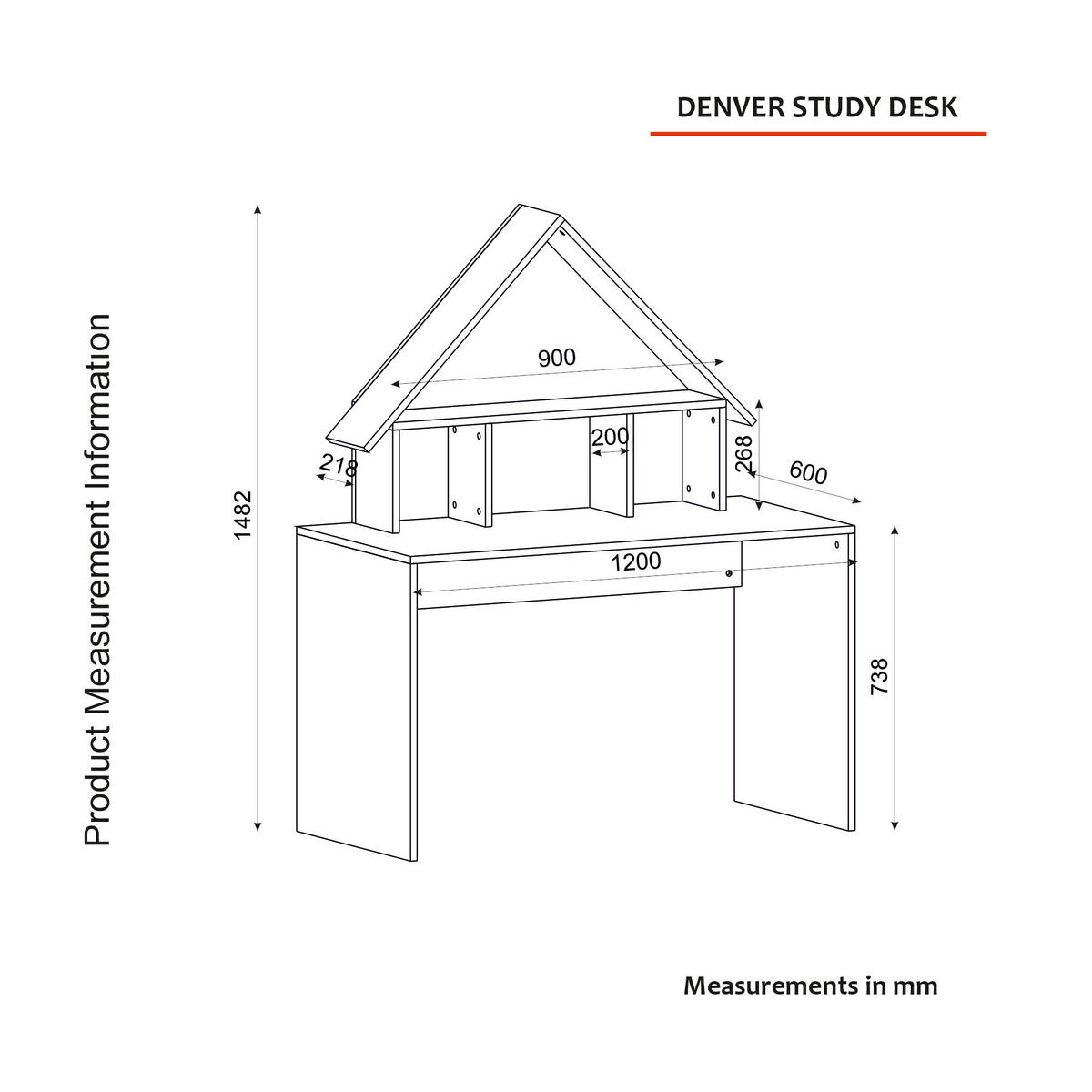 Schreibtisch Denver walnuss Nachbildung anthrazit B/H/T: ca. 120x148x60 cm Denver - walnuss/anthrazit (120,00/148,00/60,00cm) - moebel17