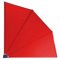 Grasekamp Balkonfächer rot Polyester-Mischgewebe B/L: ca. 120x120 cm Balkonfächer_120x120cm - rot (120,00/120,00cm) - Grasekamp