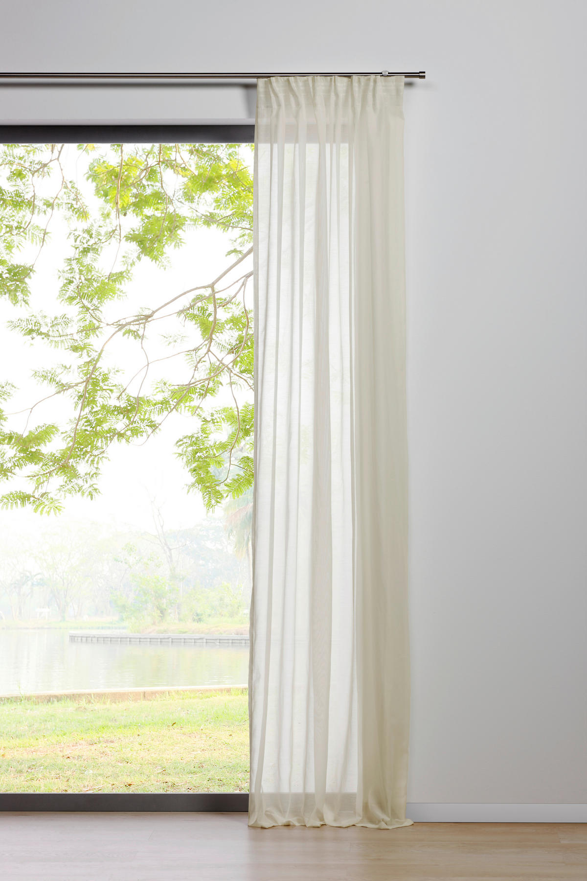 Kombivorhang PURE ecru B/L: ca. 135x245 cm PURE - ecru (135,00/245,00cm)