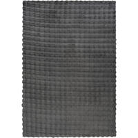 Kayoom Hochflorteppich Harmony 825 Graphit B/H/L: ca. 80x4x150 cm Harmony 825 - Graphit (150,00/80,00/4,00cm) - Kayoom