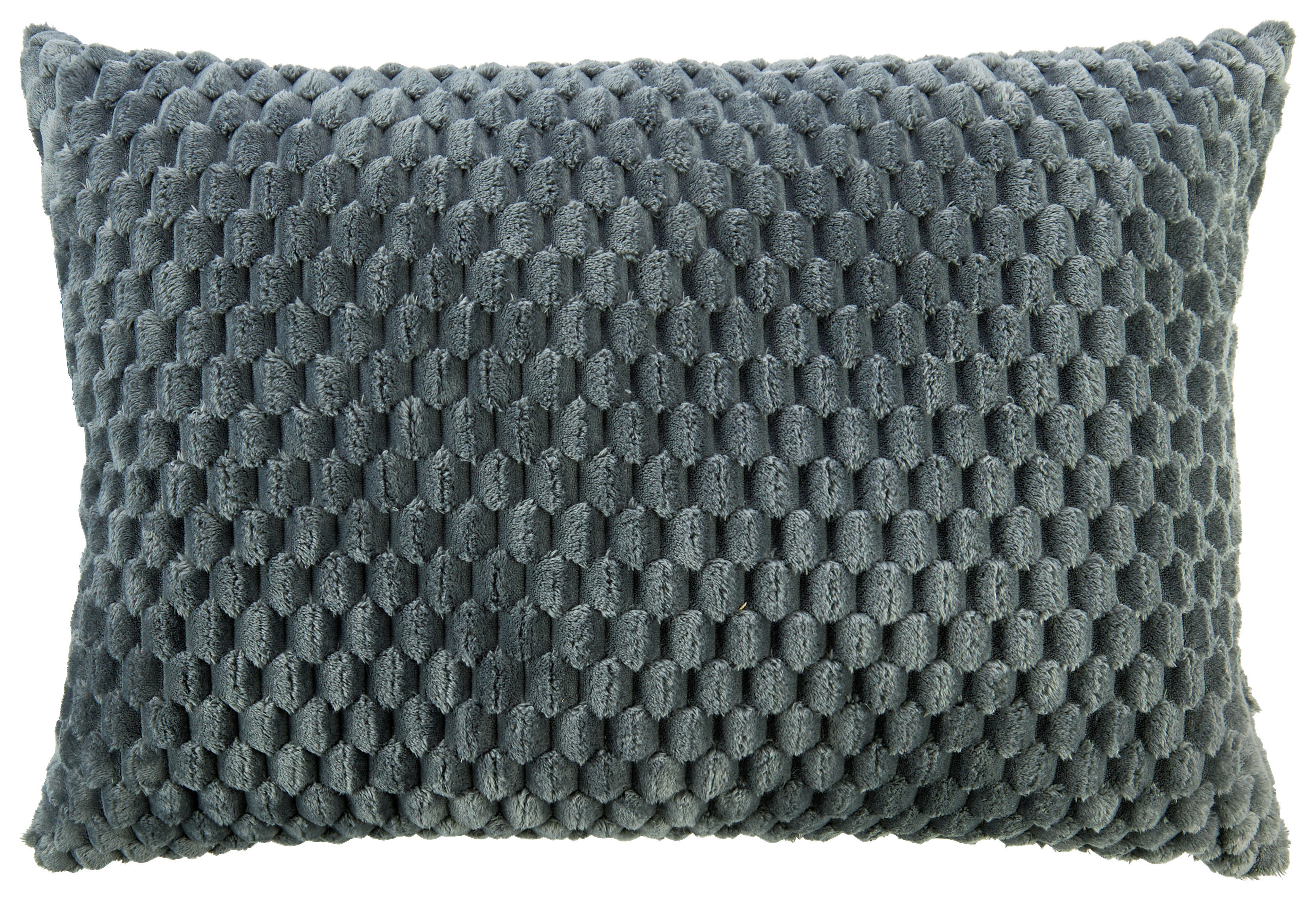 Dekokissen Wabe Wabe - anthrazit (70,00/50,00cm) - POCOline