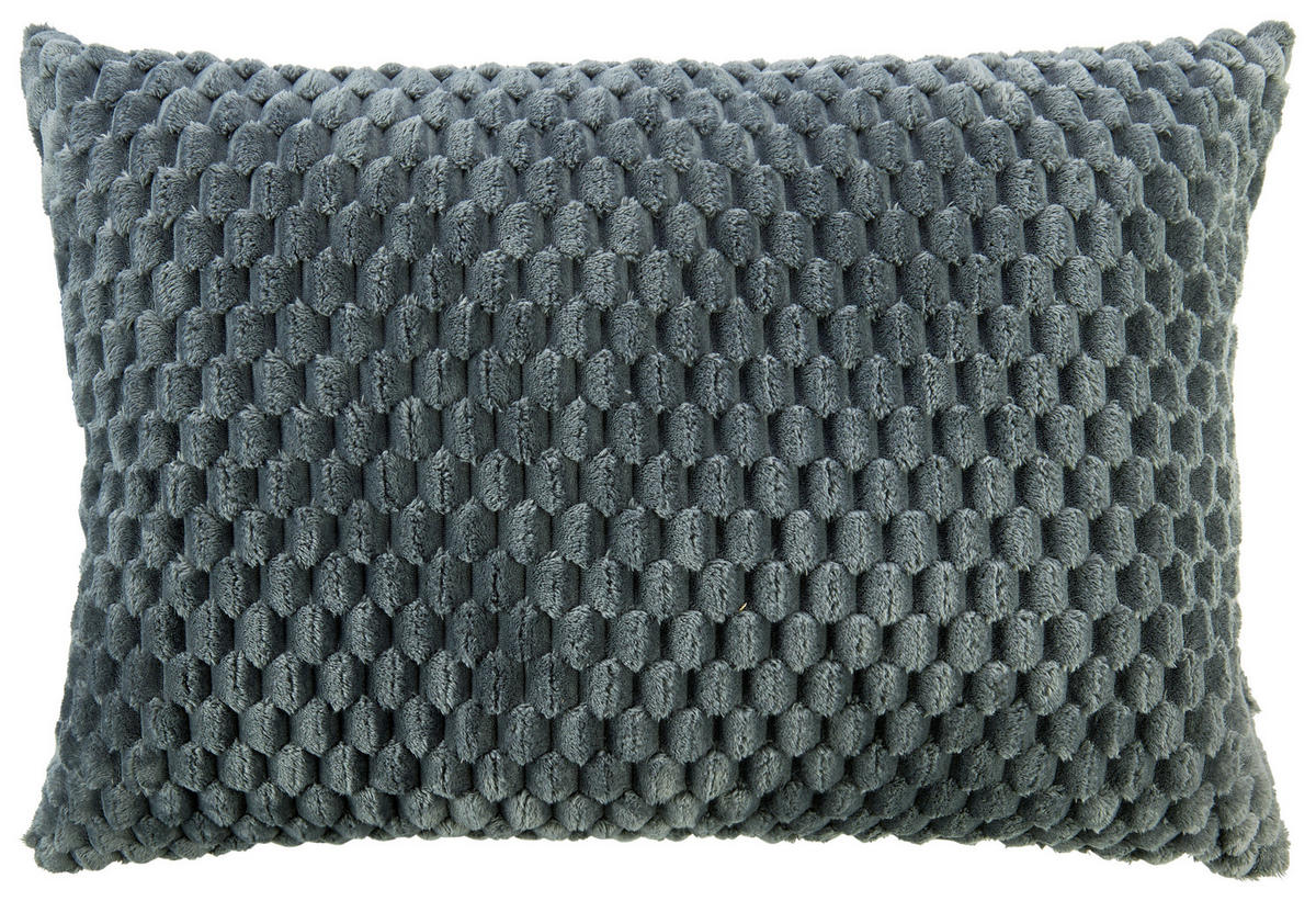 Dekokissen Wabe Wabe - anthrazit (70,00/50,00cm) - POCOline