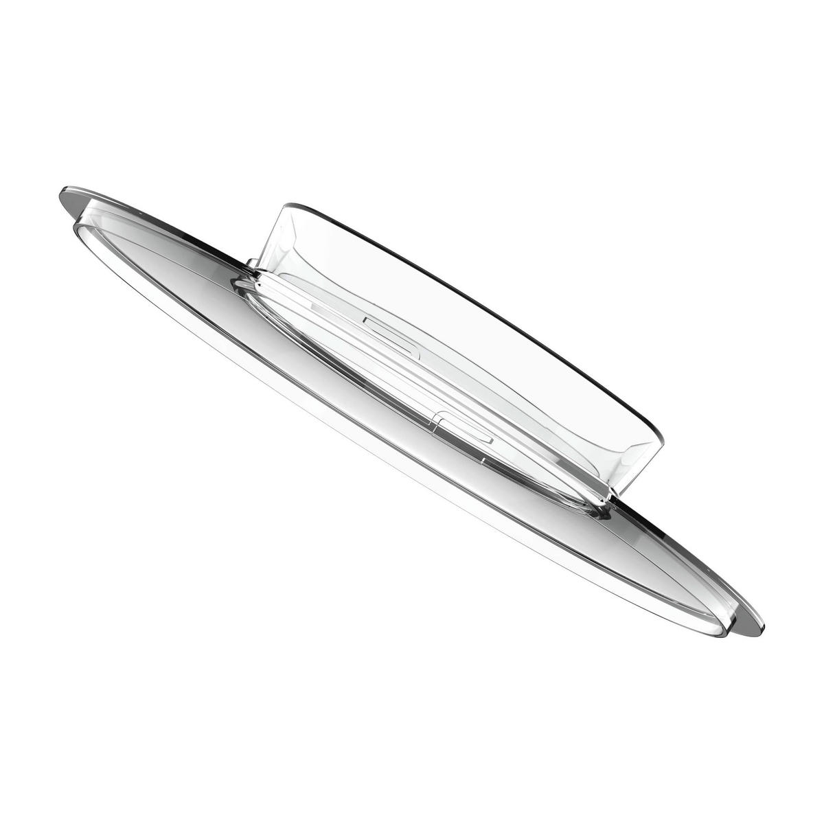 BERGNER Mundmischer weiß silber Alu Edelstahl B/H/L: ca. 23x34,5x38,5 cm NATURALLY - weiß/silber (38,50/23,00/34,50cm) - BERGNER