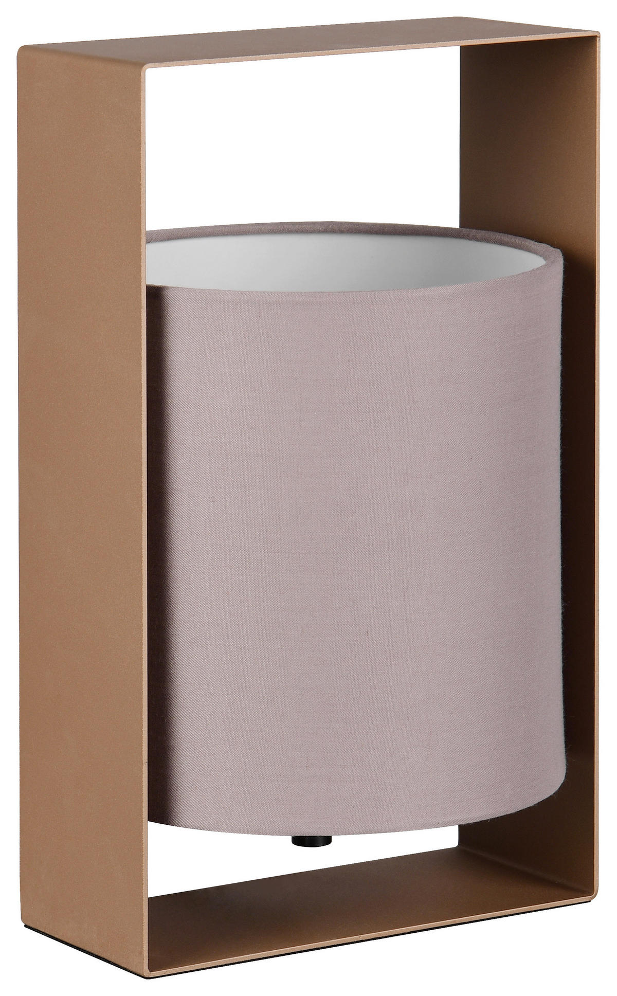 Reality Tischleuchte kaffee Metall B/H/T: ca. 16x27x15 cm E27 1 Brennstellen Pail - kaffee (16,00/27,00/15,00cm) - Reality
