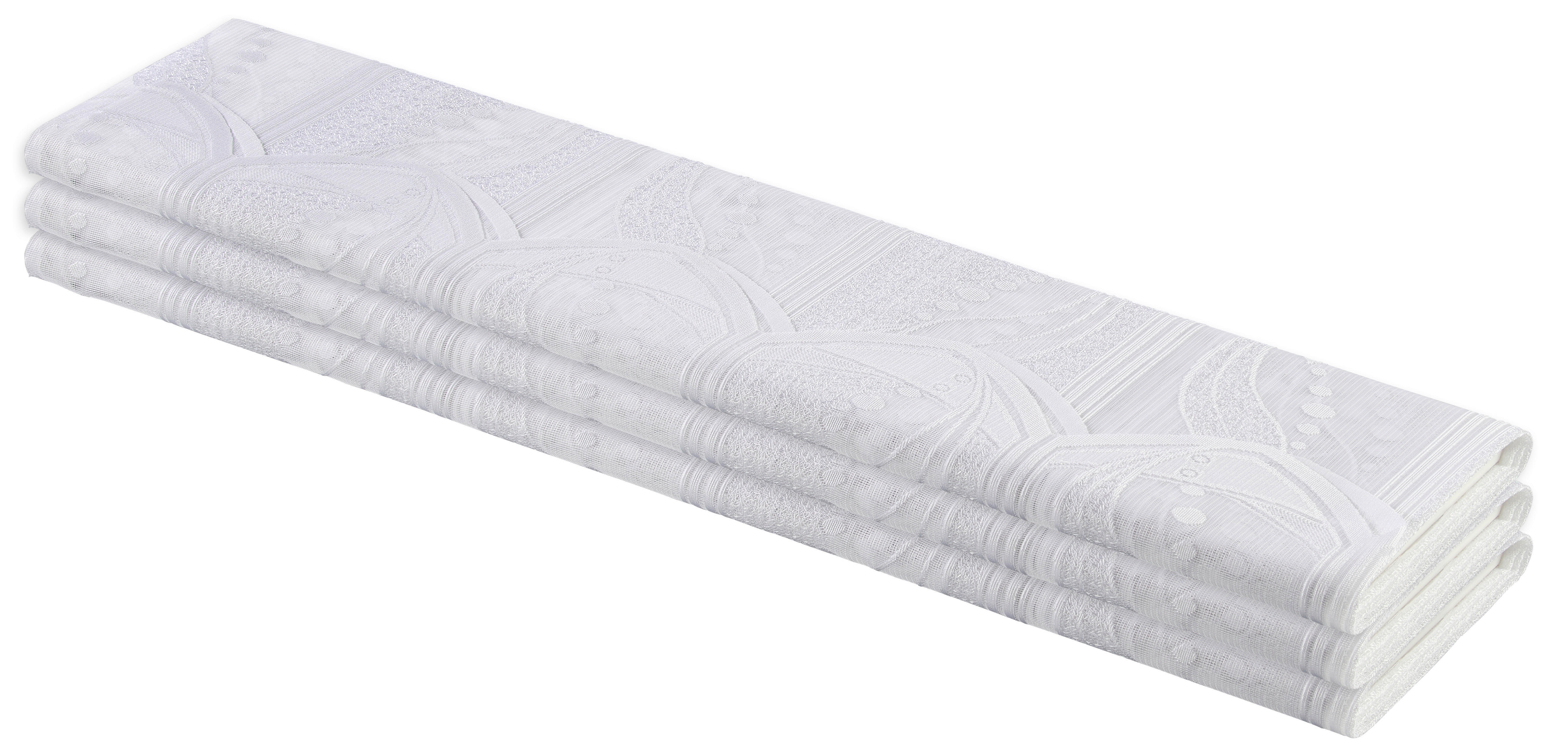 Scheibengardinen-Meterware Dea weiß H: ca. 120 cm Dea - weiß (120,00cm)