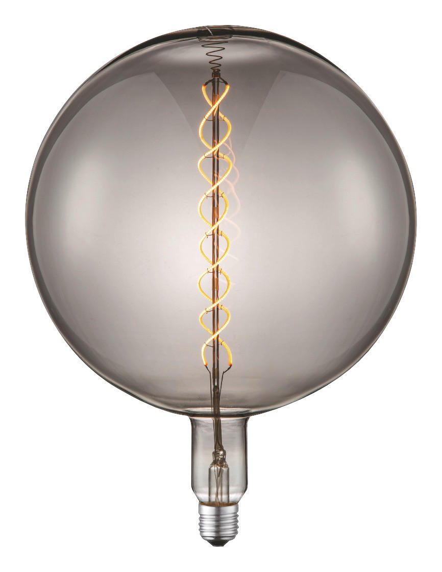 GLOBO Globelampe 11497 E27 Globelampe_E27_rauch - Rauch (26,00cm)