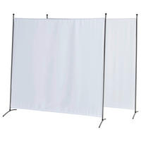 Grasekamp Doppelpack Stellwand weiß Polyester-Mischgewebe B/H: ca. 180x180 cm Doppelpack_Stellwand_180x180cm - weiß (180,00/180,00cm) - Grasekamp
