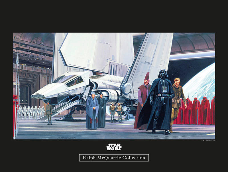 Komar Poster Star Wars Classic RMQ Death Star Sh Star Wars B/L: ca. 40x30 cm Star Wars Classic RMQ Death Star Sh - (40,00/30,00cm) - Komar