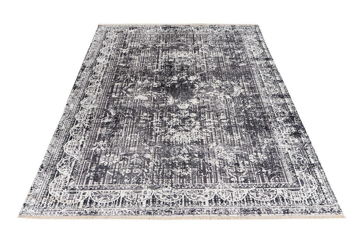 Obsession Teppich My Valencia grau B/L: ca. 115x170 cm My Valencia - grau (115,00/170,00cm) - Obsession