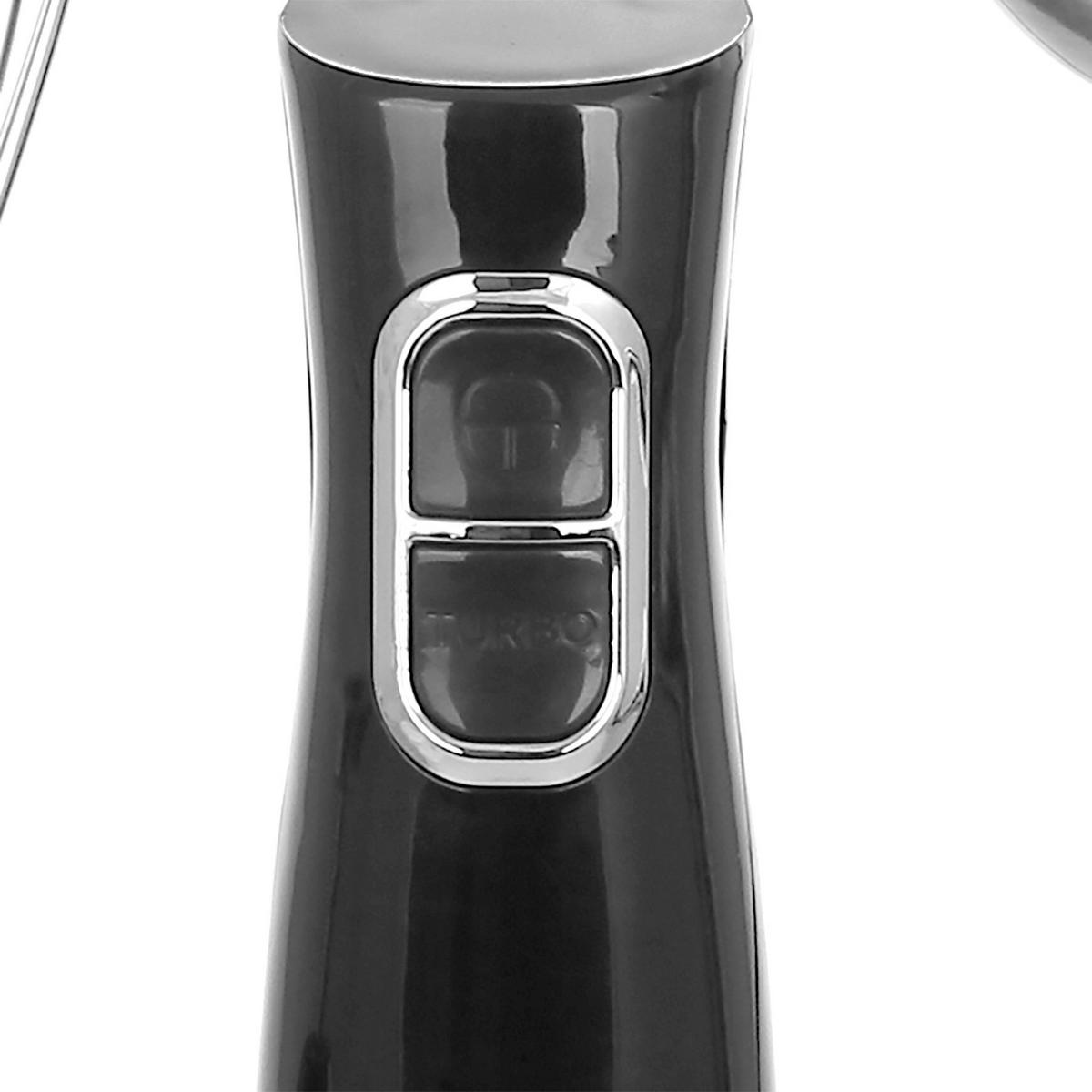Emerio Stabmixerset HB-128185.1 schwarz Kunststoff Edelstahl B/H/T: ca. 6x36x6 cm Stabmixerset_3in1 - schwarz (6,00/36,00/6,00cm) - Emerio