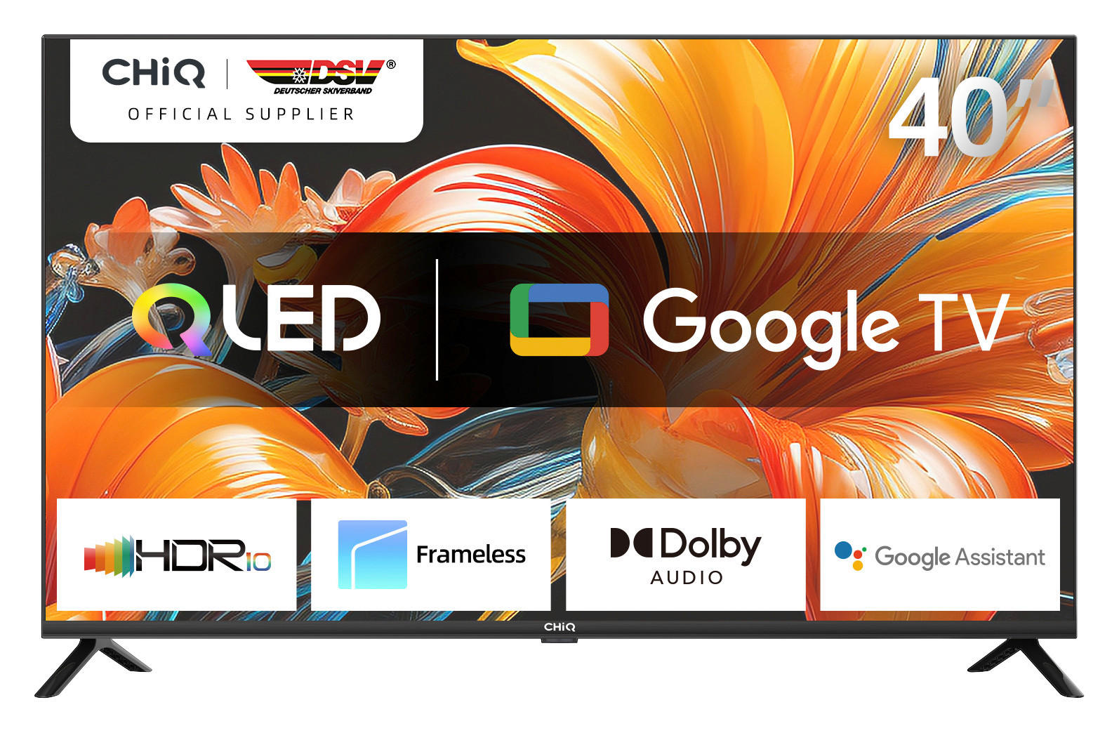 CHiQ LED Smart TV L40QG7L 40 Zoll Diagonale ca. 100 cm