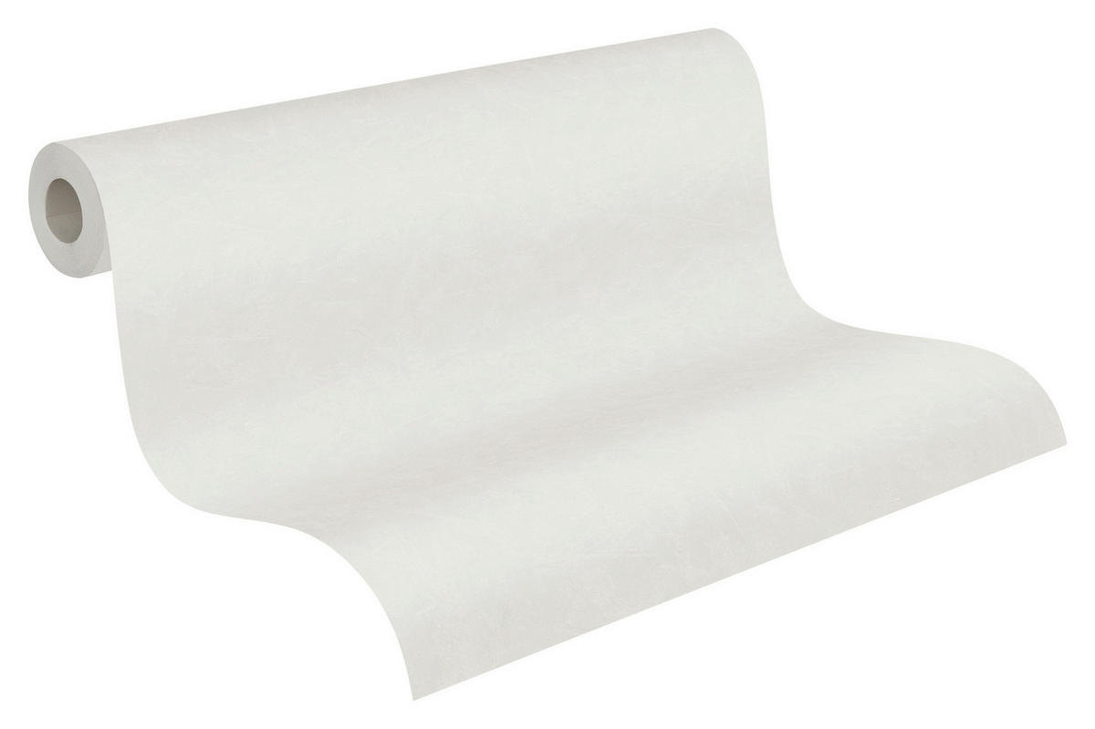 A.S.Creation Vliestapete New Life Uni creme B/L: ca. 53x1005 cm New Life - creme (53,00/1005,00cm) - A.S.Creation