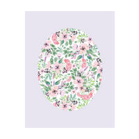 Komar Poster Shelly Patterns Lavender Blumen B/L: ca. 40x50 cm Shelly Patterns Lavender - (40,00/50,00cm) - Komar