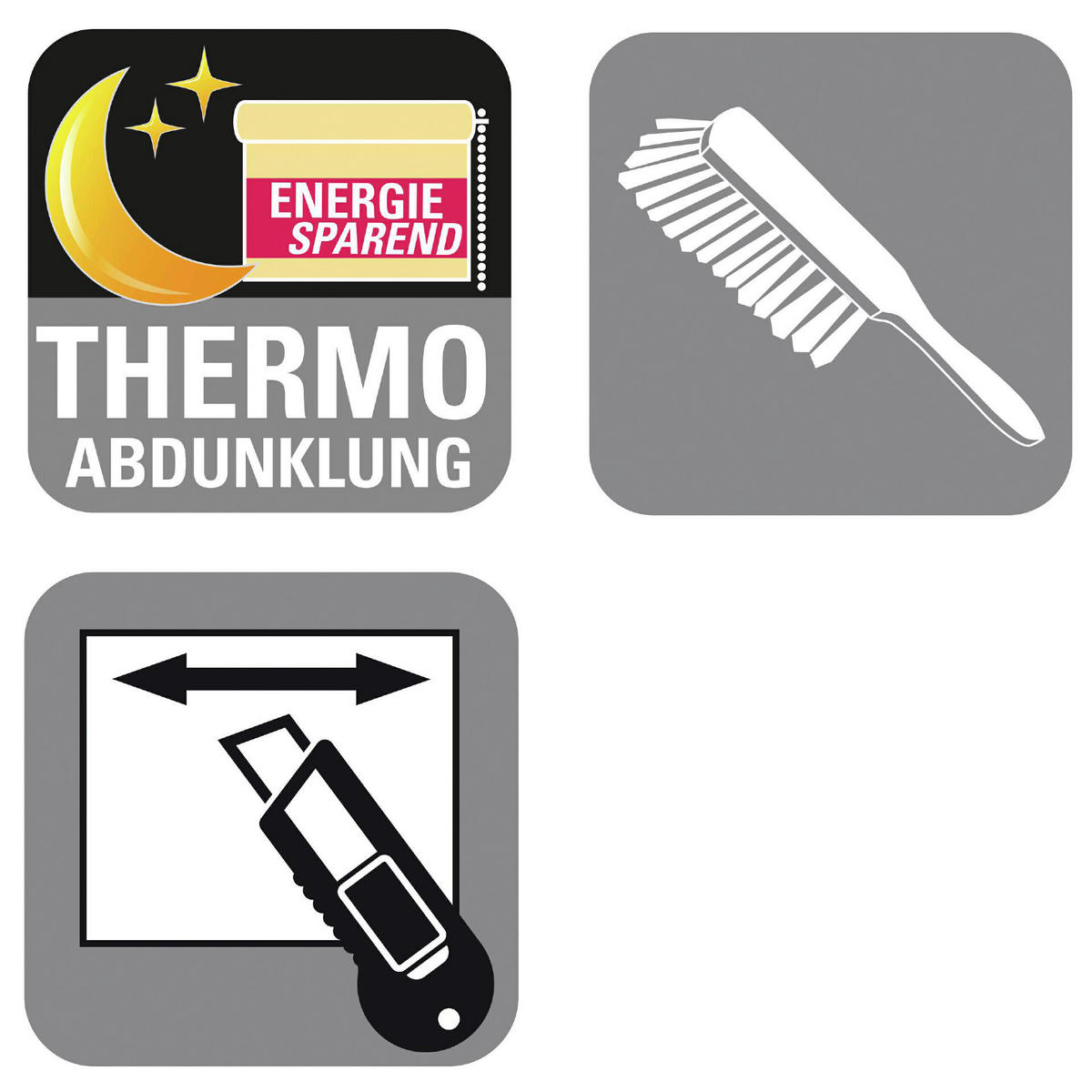 Thermo_Klemmrollo_VD anthrazit B/L: ca. 45x150 cm Thermo-Rollo - anthrazit (45,00/150,00cm)