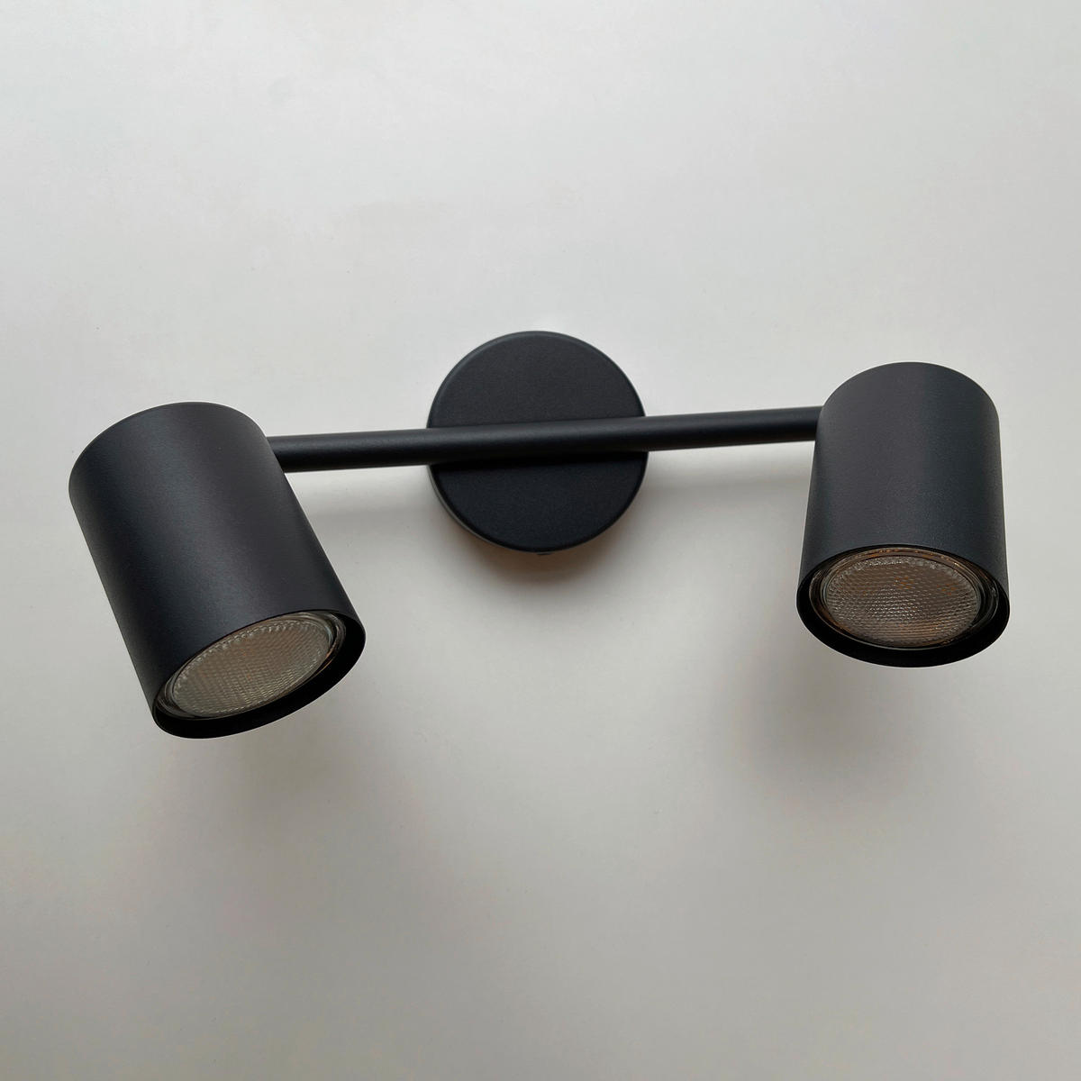 Fischer & Honsel LED-Deckenleuchte 21129 schwarz Metall B/H/T: ca. 30x14x8 cm 2 Brennstellen Vano - schwarz (30,00/14,00/8,00cm) - Fischer & Honsel