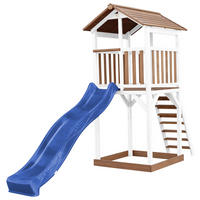 AXI Spielturm Beach Tower braun B/H/L: ca. 111x242x349 cm Beach Tower - braun/blau (349,00/111,00/242,00cm) - AXI