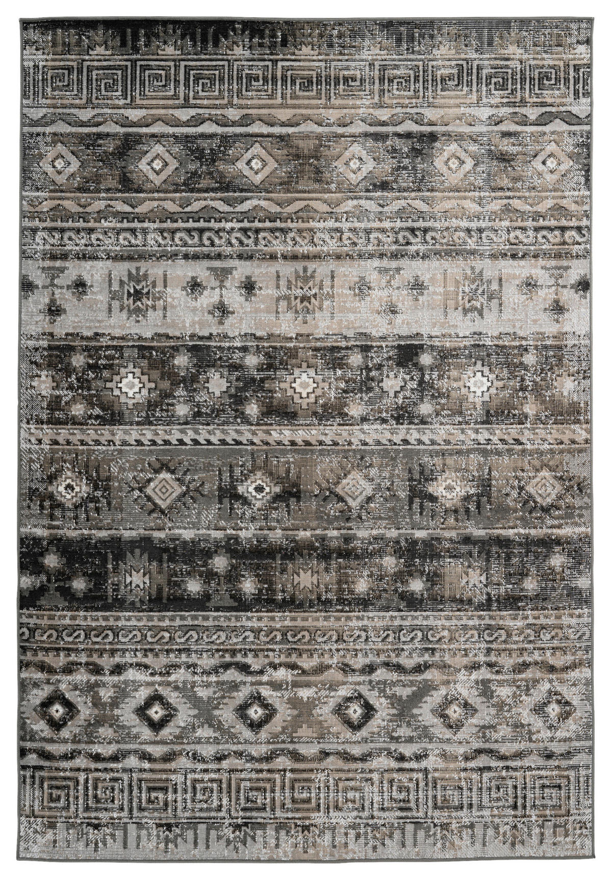 360Living Teppich Ariya grau B/L: ca. 80x150 cm Ariya - grau (80,00/150,00cm) - 360Living