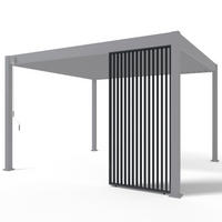 PergoLine Seitenwandpaneel für Trumpf + Superior anthrazit Aluminium B/H: ca. 93x235 cm für Trumpf + Superior - anthrazit (93,00/235,00cm) - PergoLine