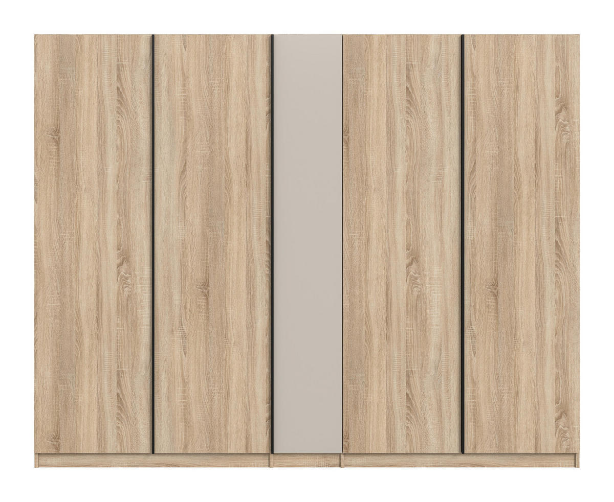 Kleiderschrank OAKLAND Eiche Sonoma Nachbildung Cashmere B/H/T: ca. 230x183x53 cm OAKLAND - Eiche/Cashmere (230,00/183,00/53,00cm) - xonox.home