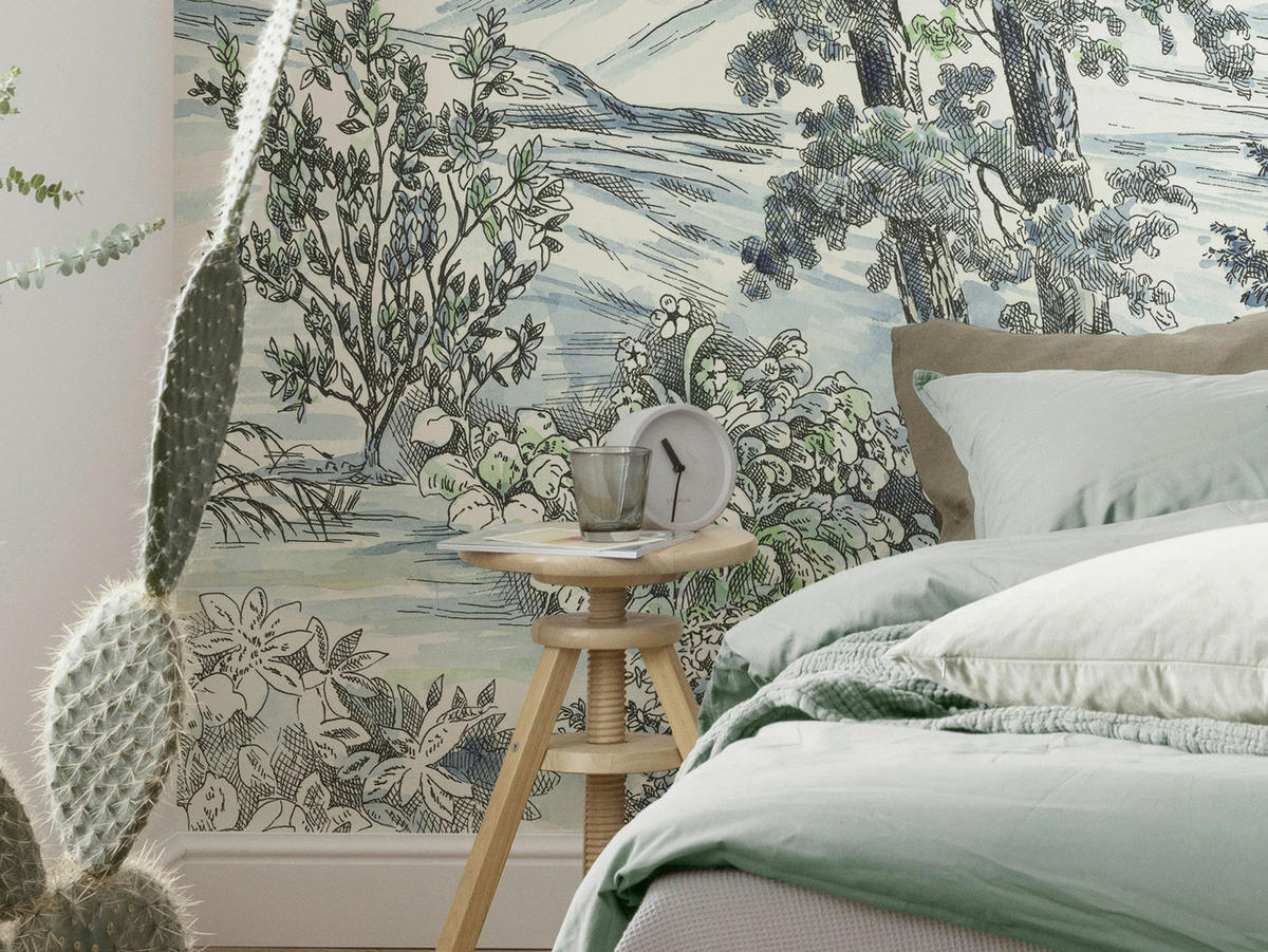 Komar Fototapete Highland Trees B/L: ca. 250x280 cm Highland Trees - (250,00/280,00cm) - Komar