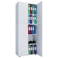 Büroschrank Lona XXL weiß B/H/T: ca. 70x183x39 cm Lona XXL - weiß (70,00/183,00/39,00cm) - VCM Möbel