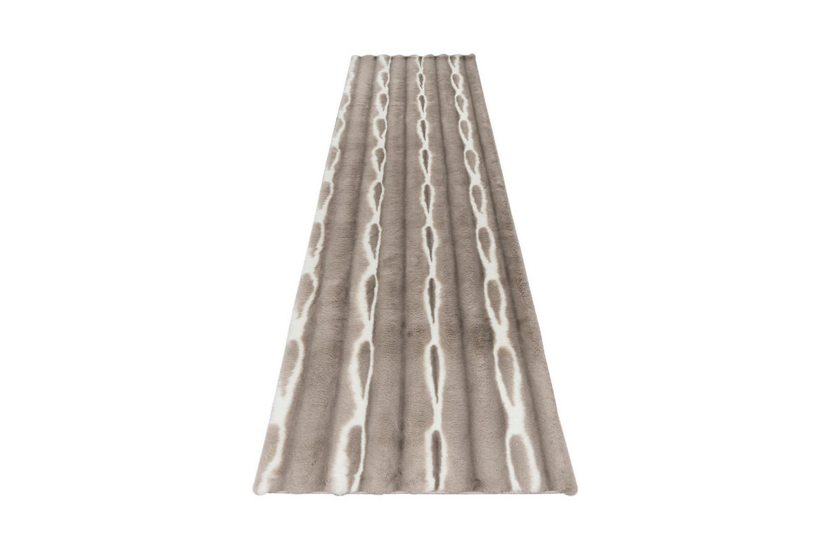 Obsession Teppich Whispering Waves taupe B/L: ca. 80x300 cm Whispering Waves - taupe (80,00/300,00cm) - Obsession
