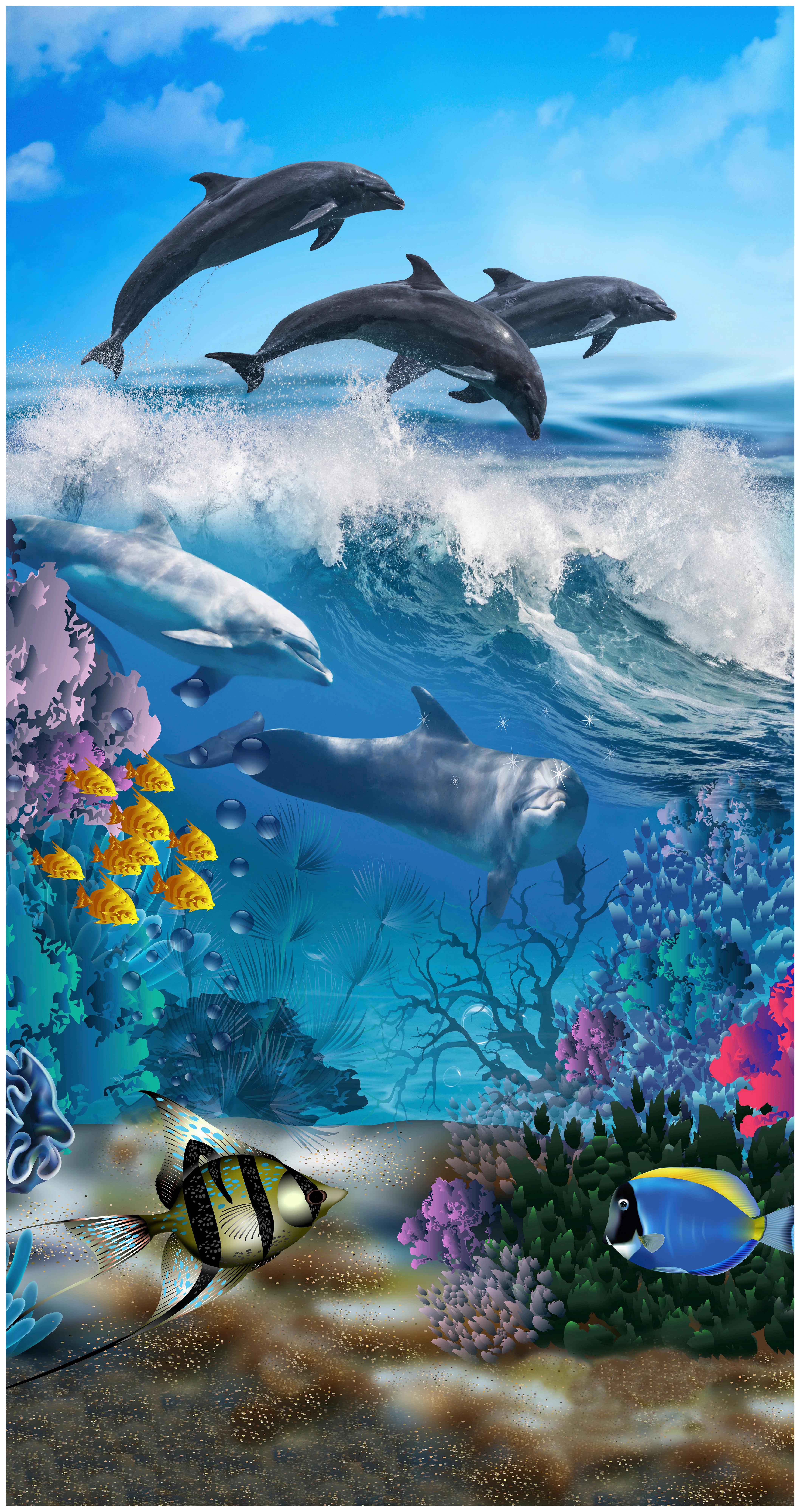 Strandtuch Andre blau Polyester B/L: ca. 75x150 cm Andre - blau (75,00/150,00cm) - Good Morning
