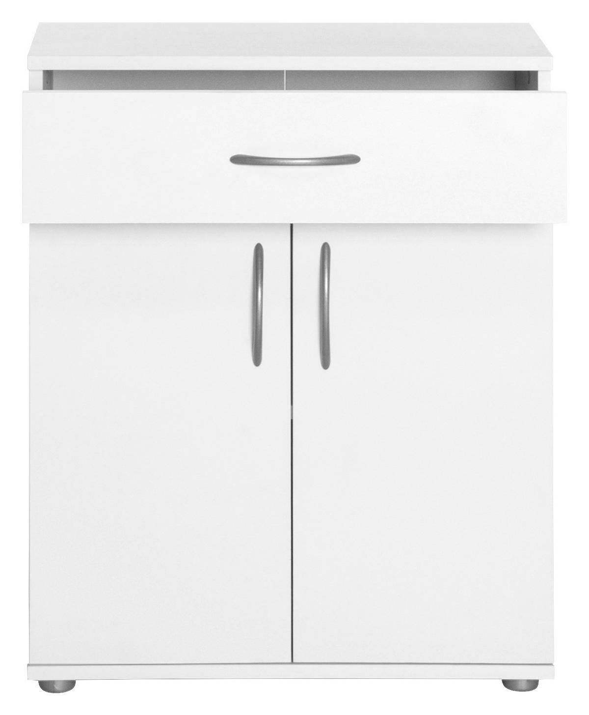 Kommode Peggy 2 weiß B/H/T: ca. 57x68,5x29 cm Peggy 2 - weiß (57,00/68,50/29,00cm)