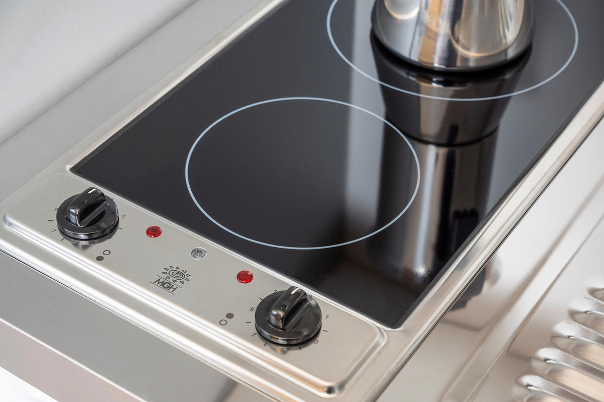 Respekta Schrankküche Economy weiß matt B/H/T: ca. 104x193x67 cm Economy - weiß (104,00/193,00/67,00cm) - Respekta