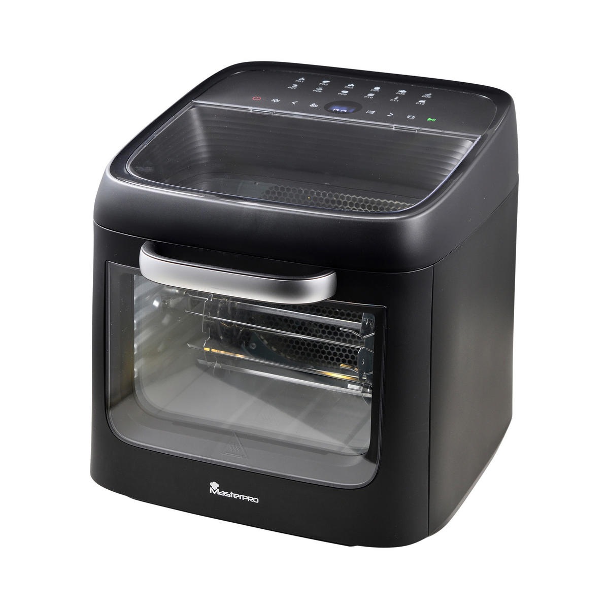 MASTERPRO Heißluftfritteuse ROCKET CYCLONE 1200 - schwarz - MASTERPRO