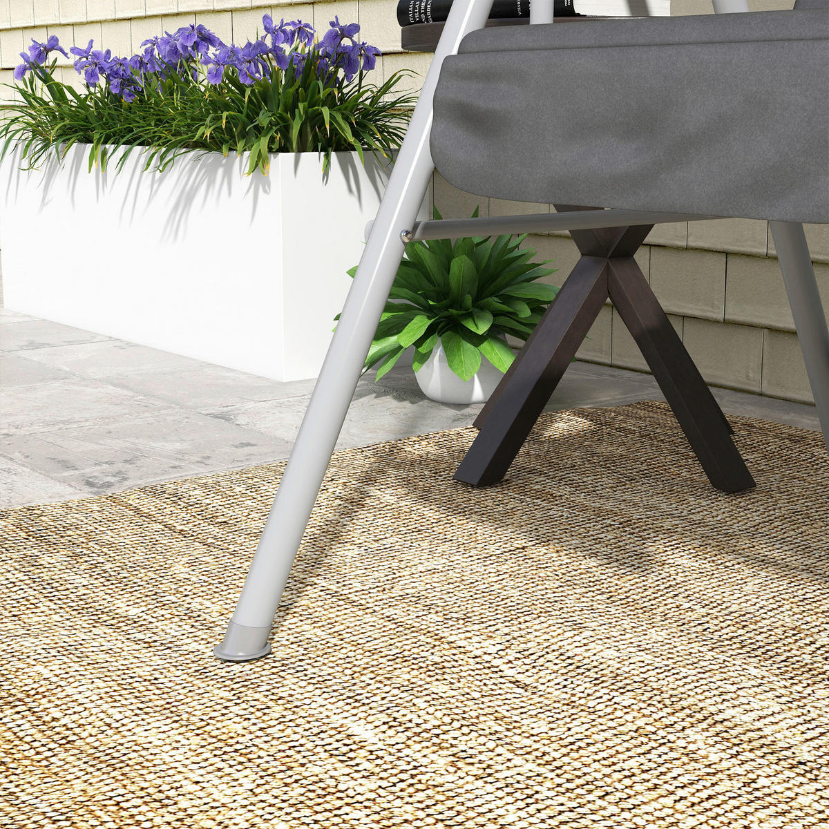 Outsunny Hollywoodschaukel schwarz Metall B/H/L: ca. 110x165x175 cm Hollywoodschaukel - schwarz (175,00/110,00/165,00cm) - Outsunny