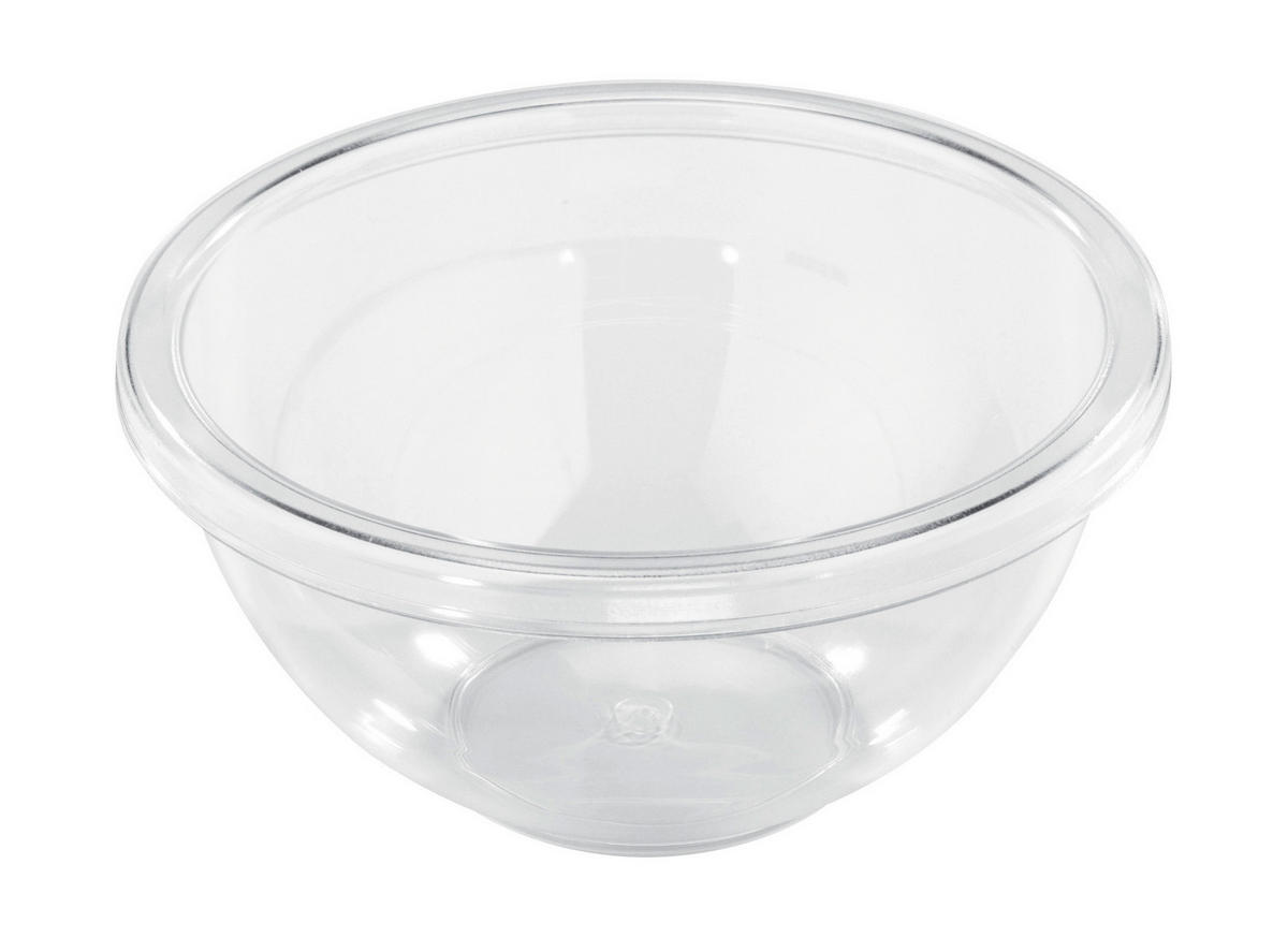 Schüssel transparent H/D: ca. 13,5x28 cm Salatschüssel - transparent (28,00/13,50cm)