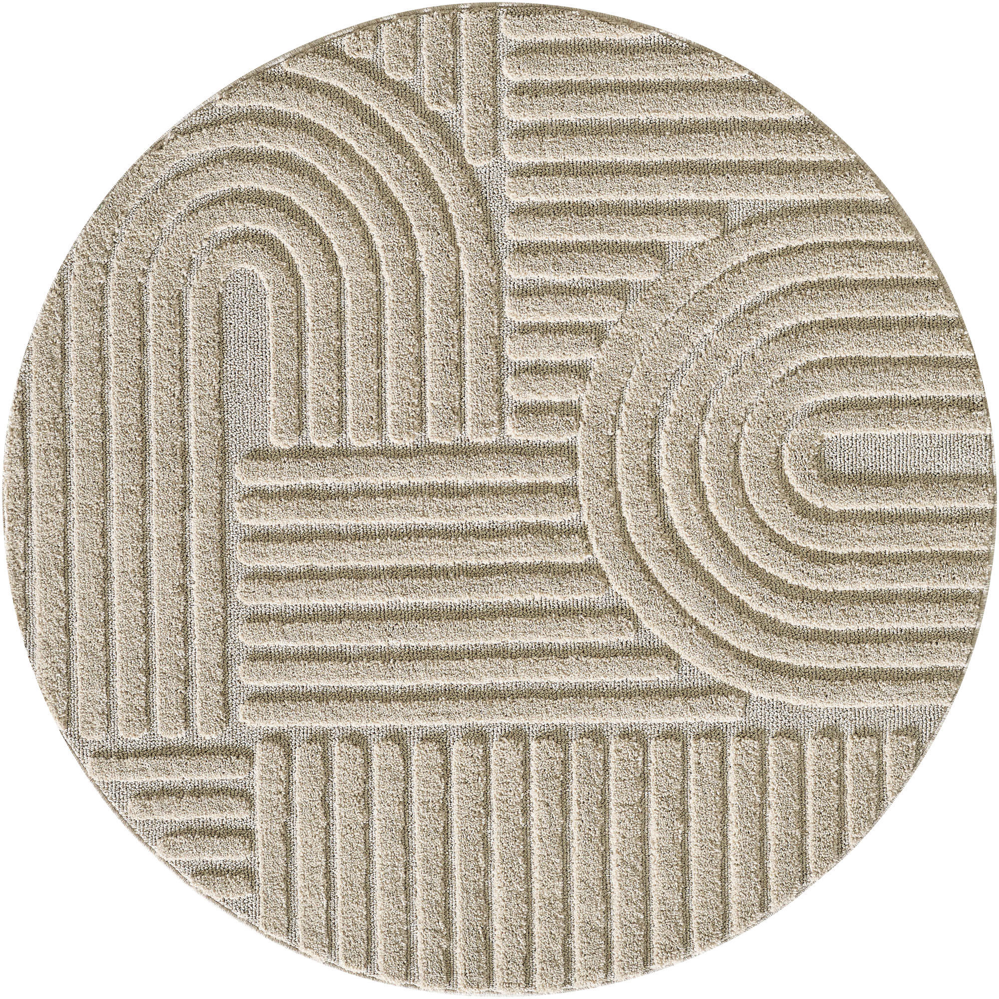 Ayyildiz Teppich ART beige D: ca. 200 cm ART - beige (200,00cm) - Ayyildiz