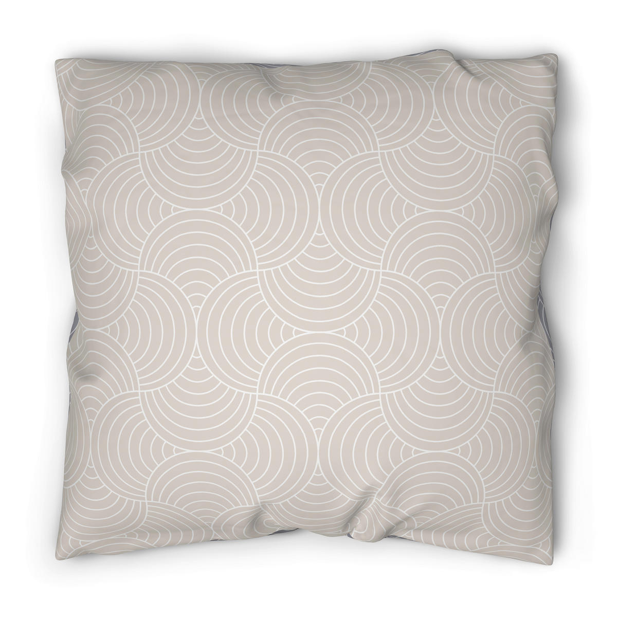 Baumwoll Bettwäsche Renforce Wendebettwäsche_Renforce_Bogen - beige/grau (135,00/200,00cm)